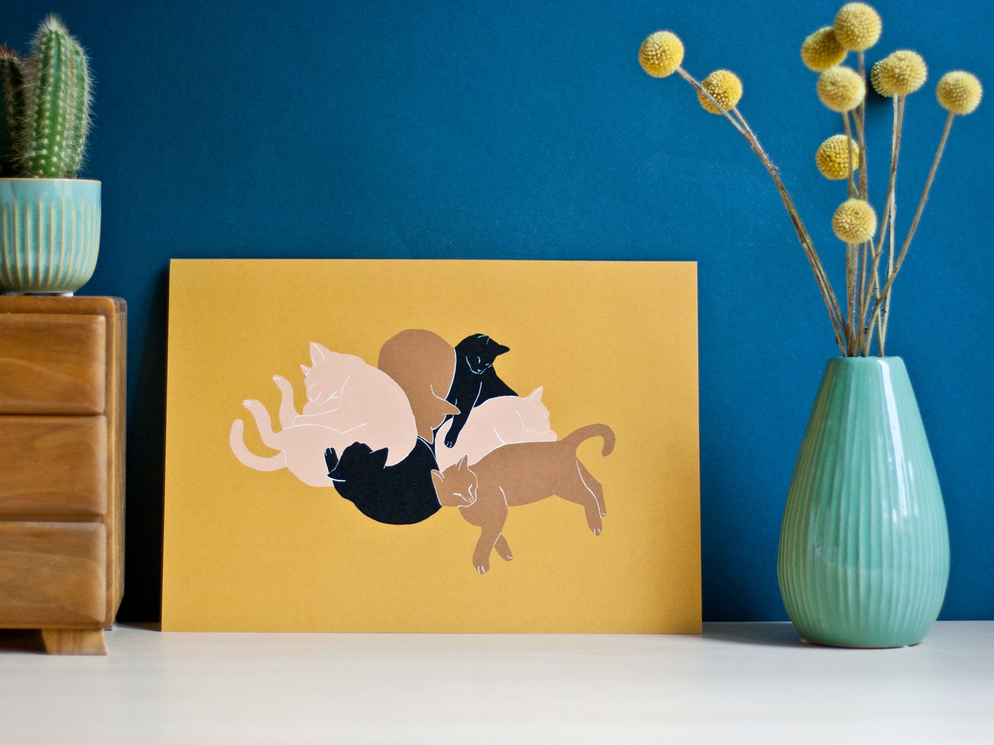 A4 Poster Katzen