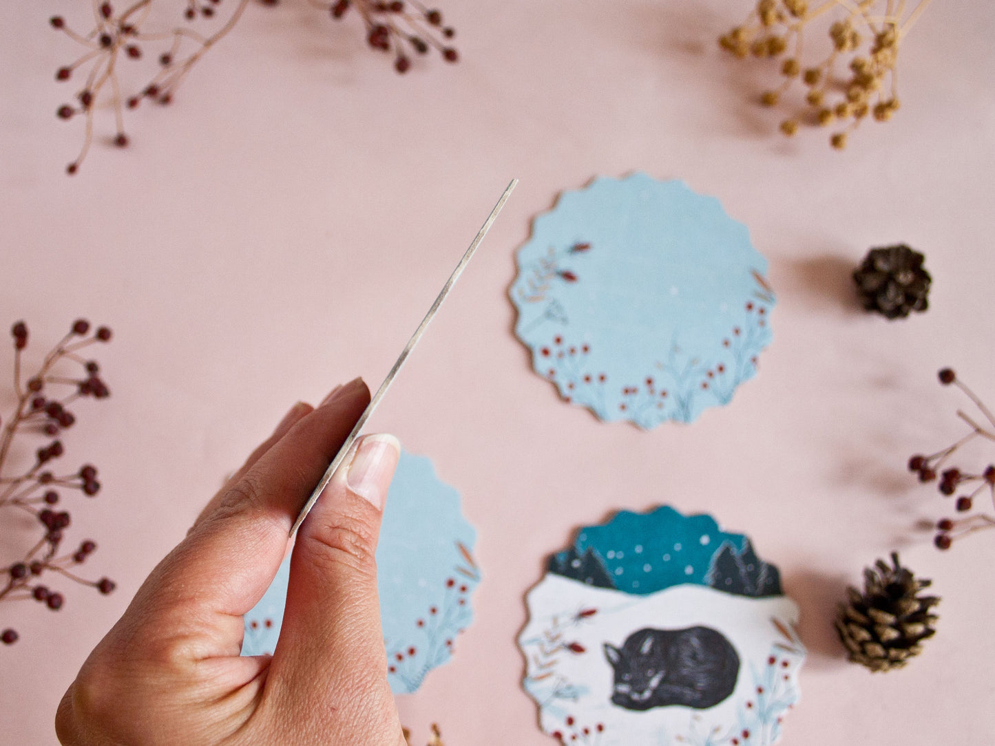 Geschenkanhänger Eichhörnchen