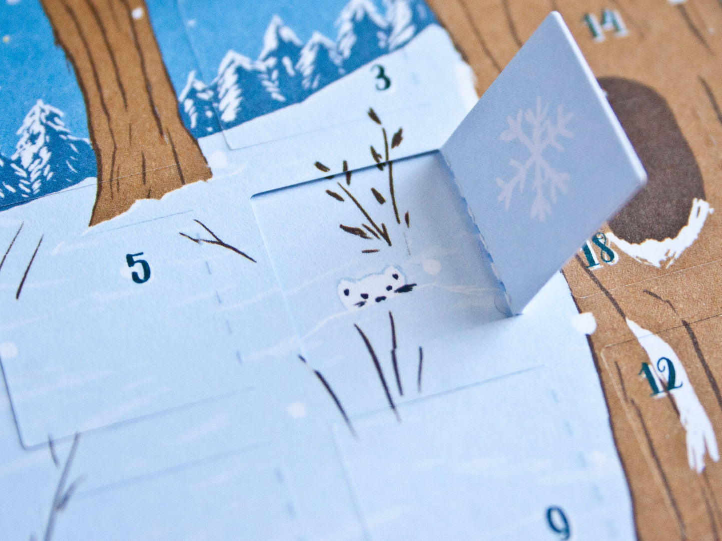 Adventskalender Winterwald