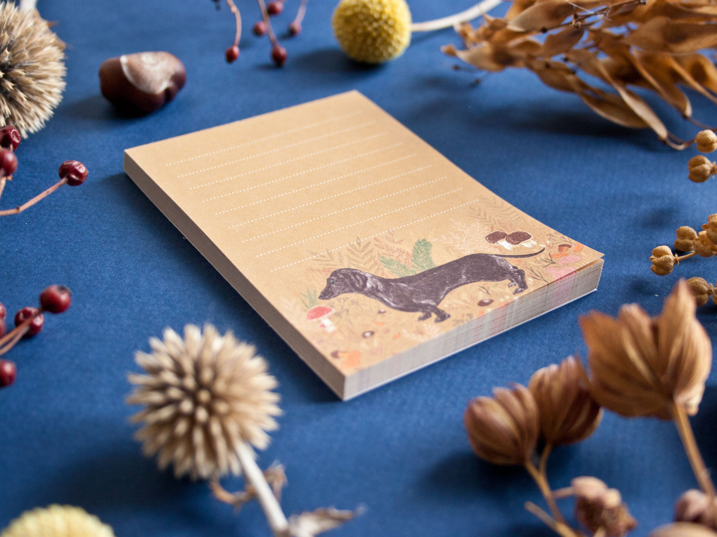 Notizblock A7 Dackel