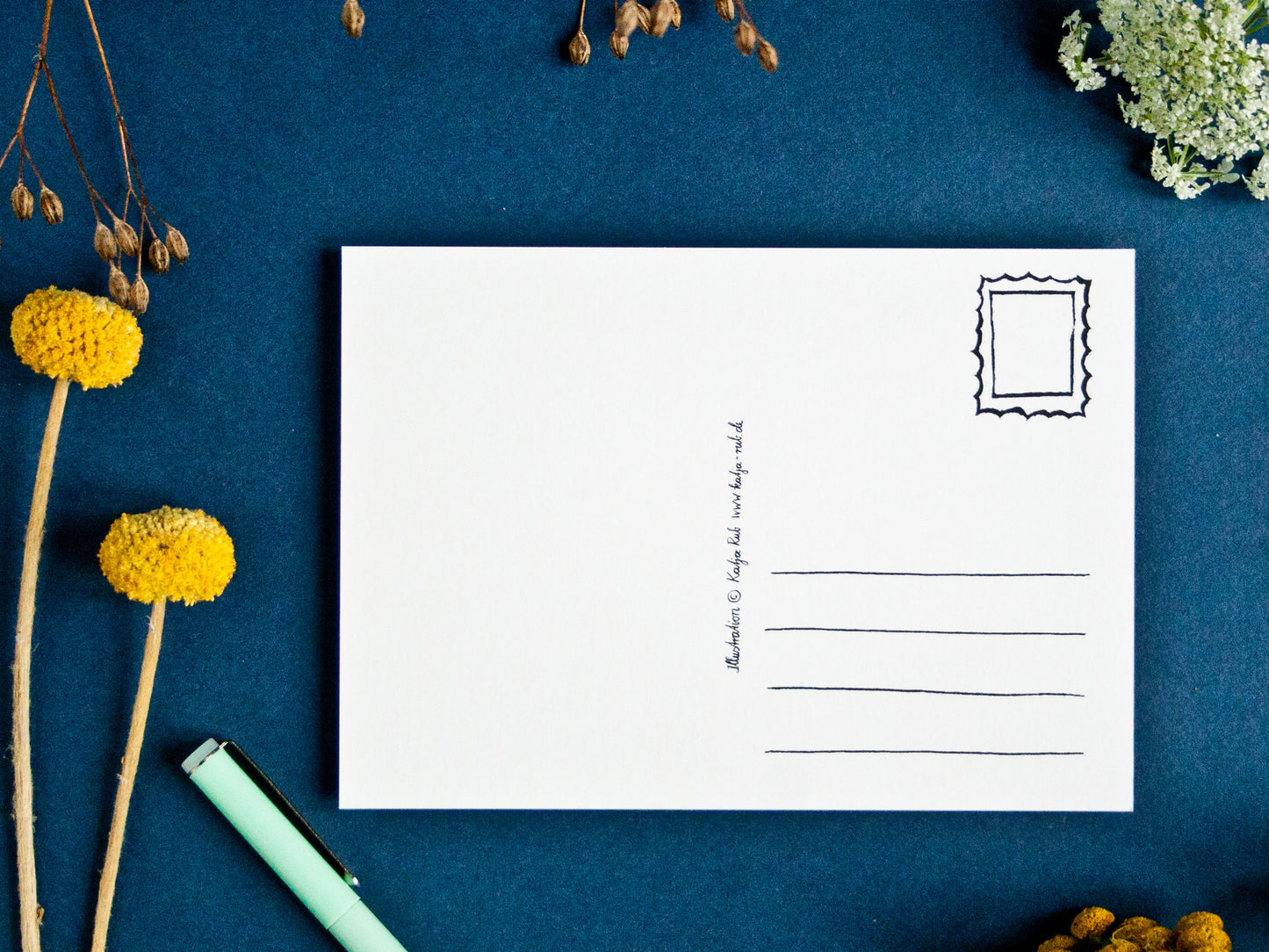Rückseite Postkarte A6
