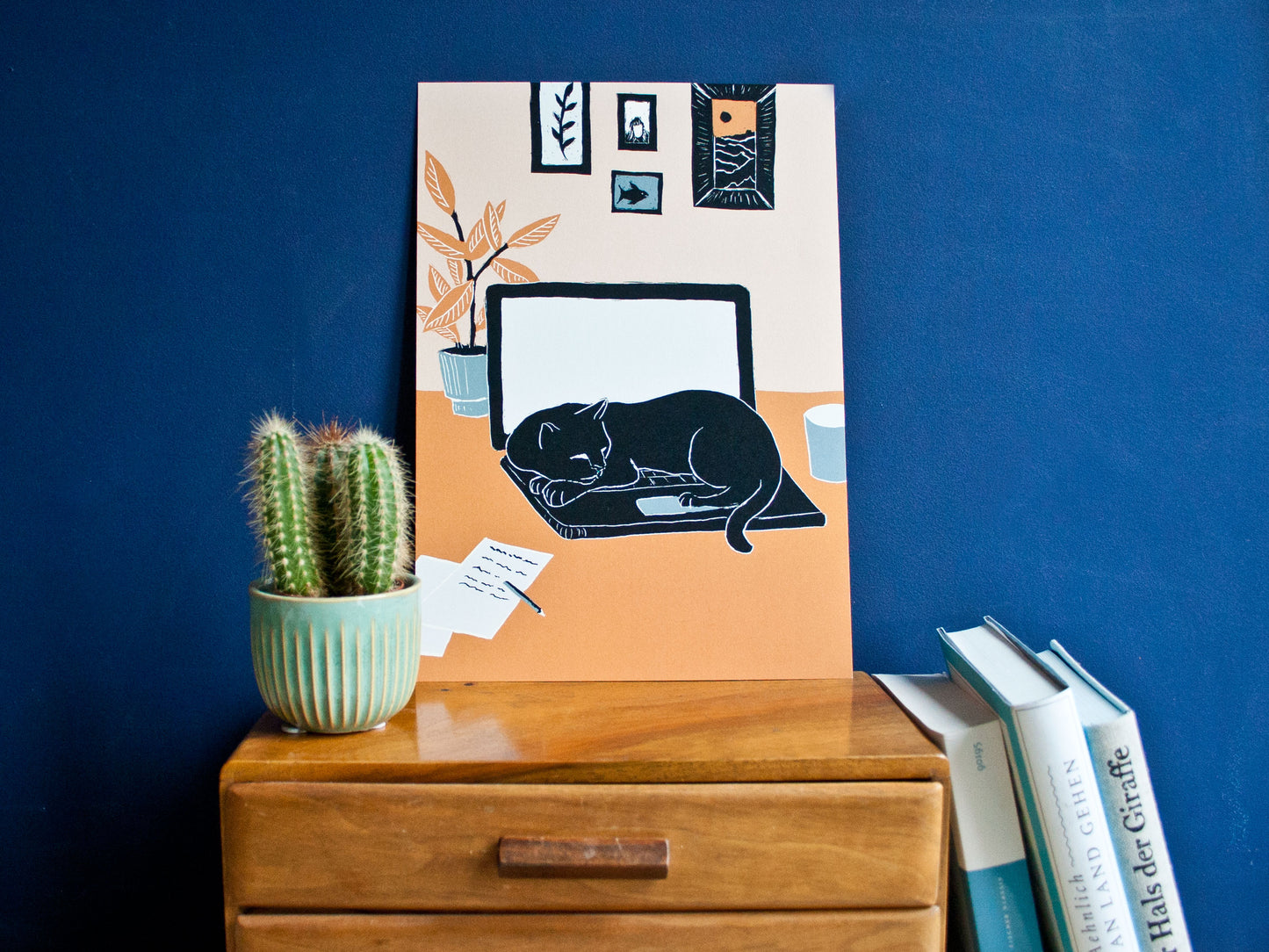 A4 Poster Katze