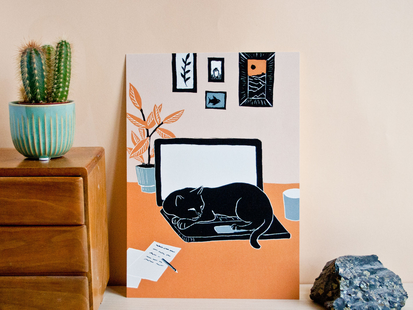 A4 Poster Katze