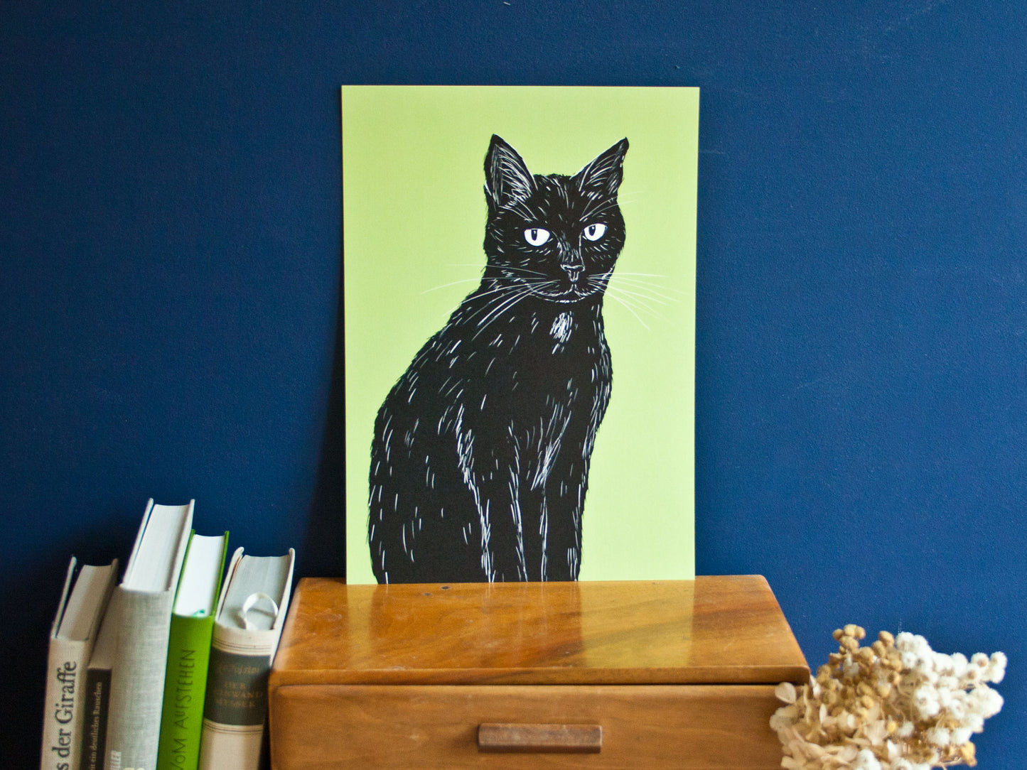 Poster Katze im A4 Format
