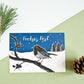 Weihnachtskarte Vogel