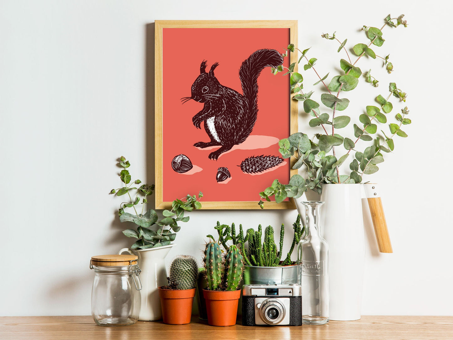 Poster A4 Eichhörnchen