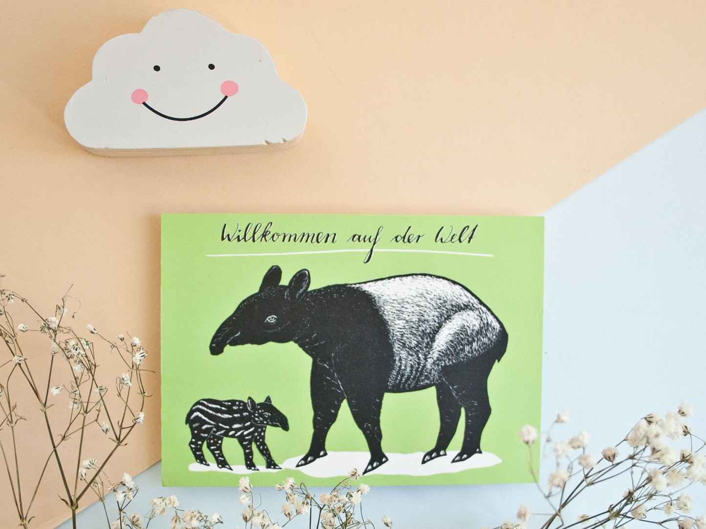 Postkarte zur Geburt