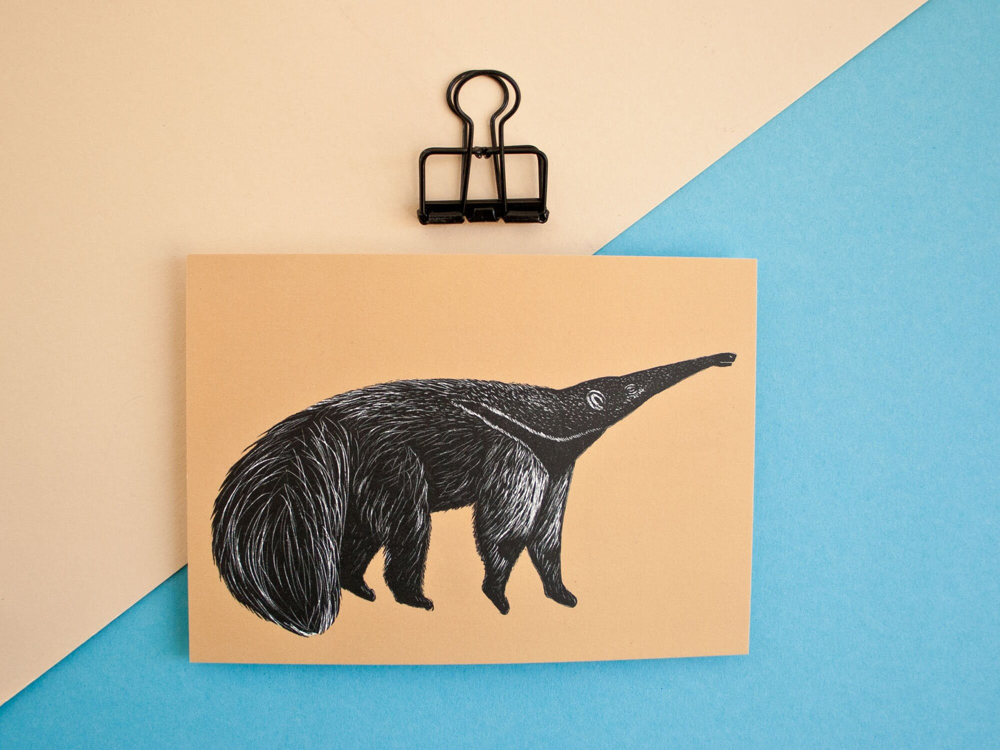Postkarte A6 Ameisenbär