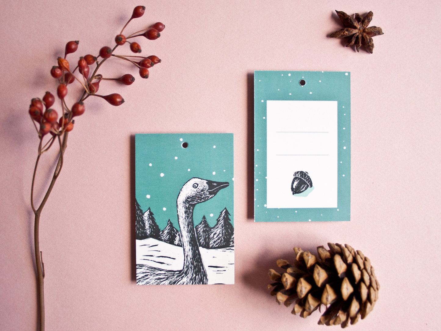 Geschenkanhänger Set Weihnachten