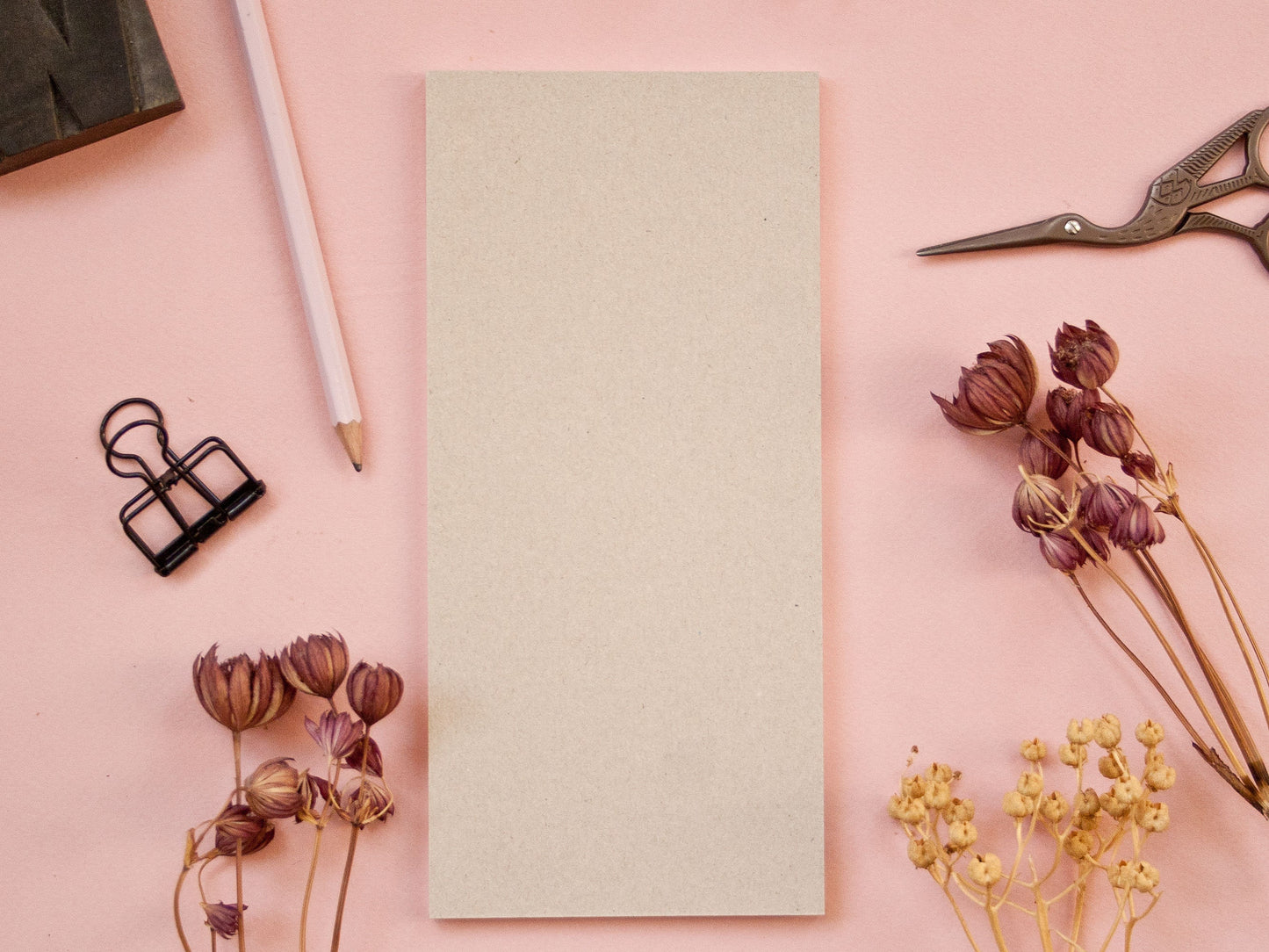 Notizblock Libelle Rückseite