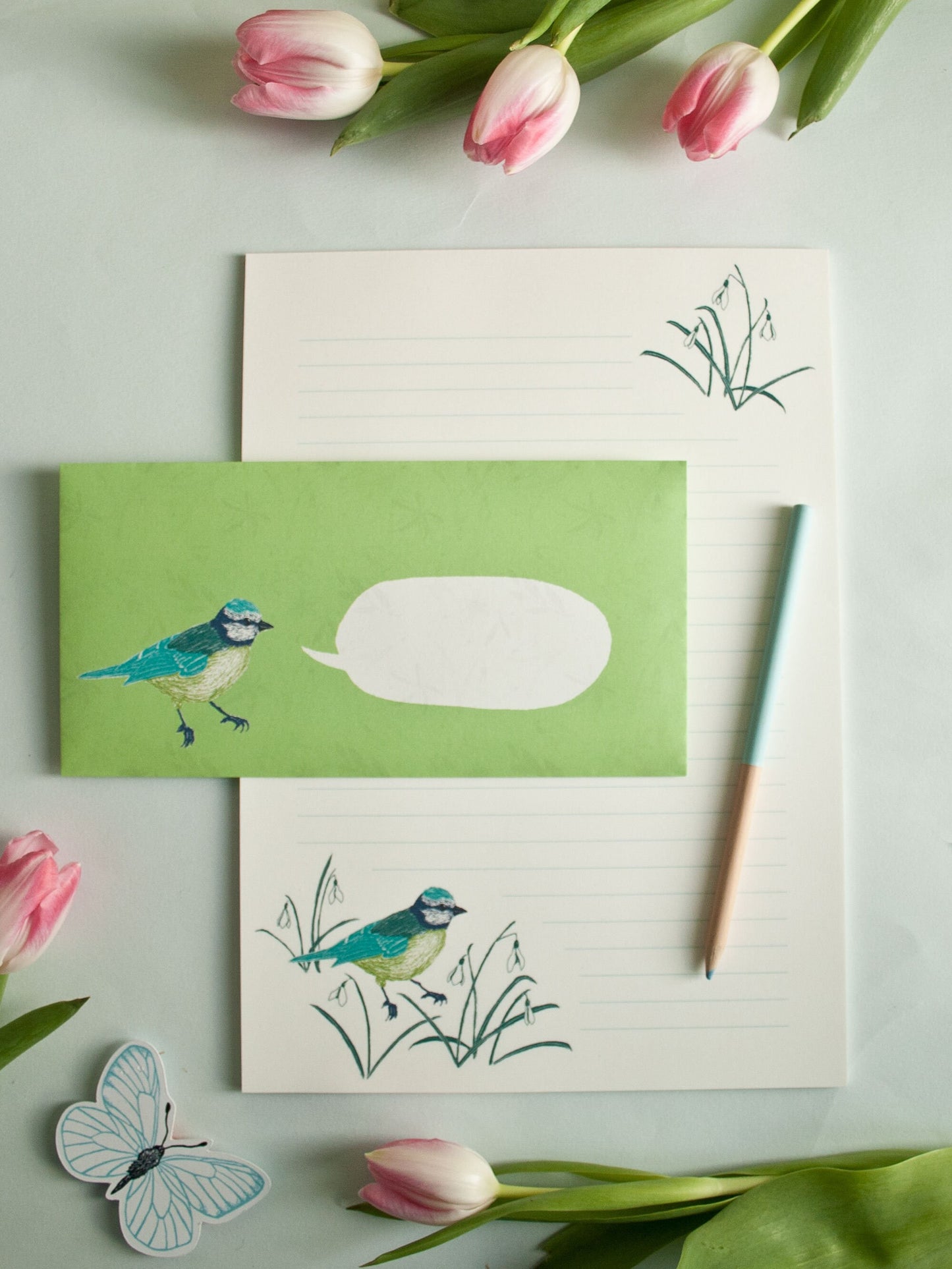 Briefpapier Set Meise