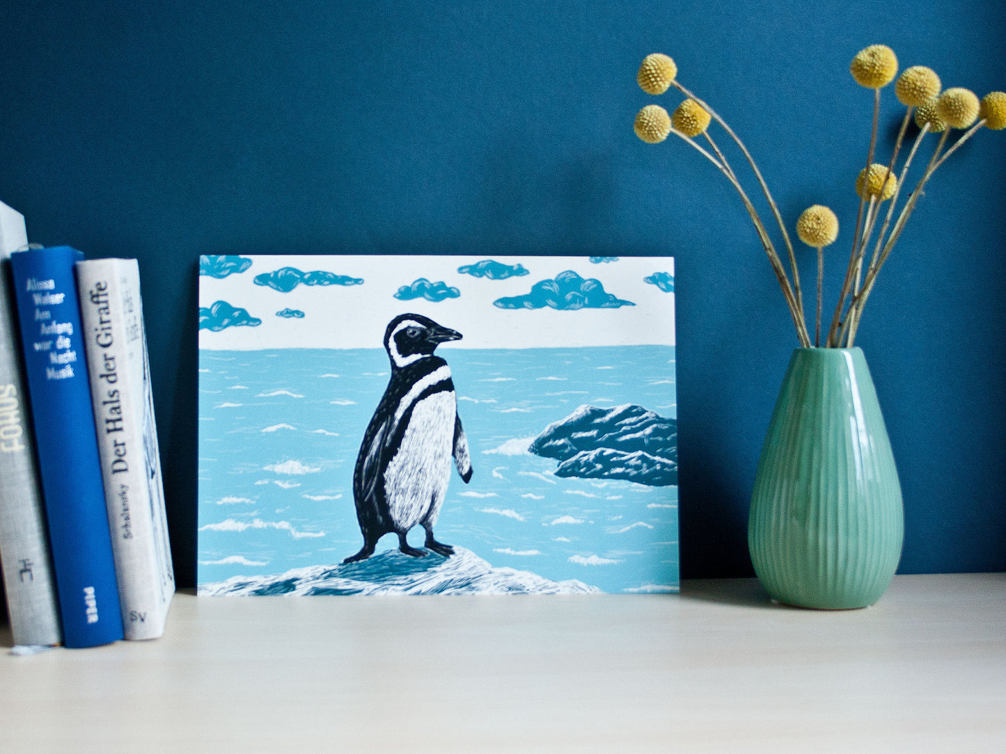 Pinguin Poster A4