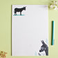 Briefpapier Set Esel