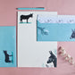 Briefpapier Set Esel