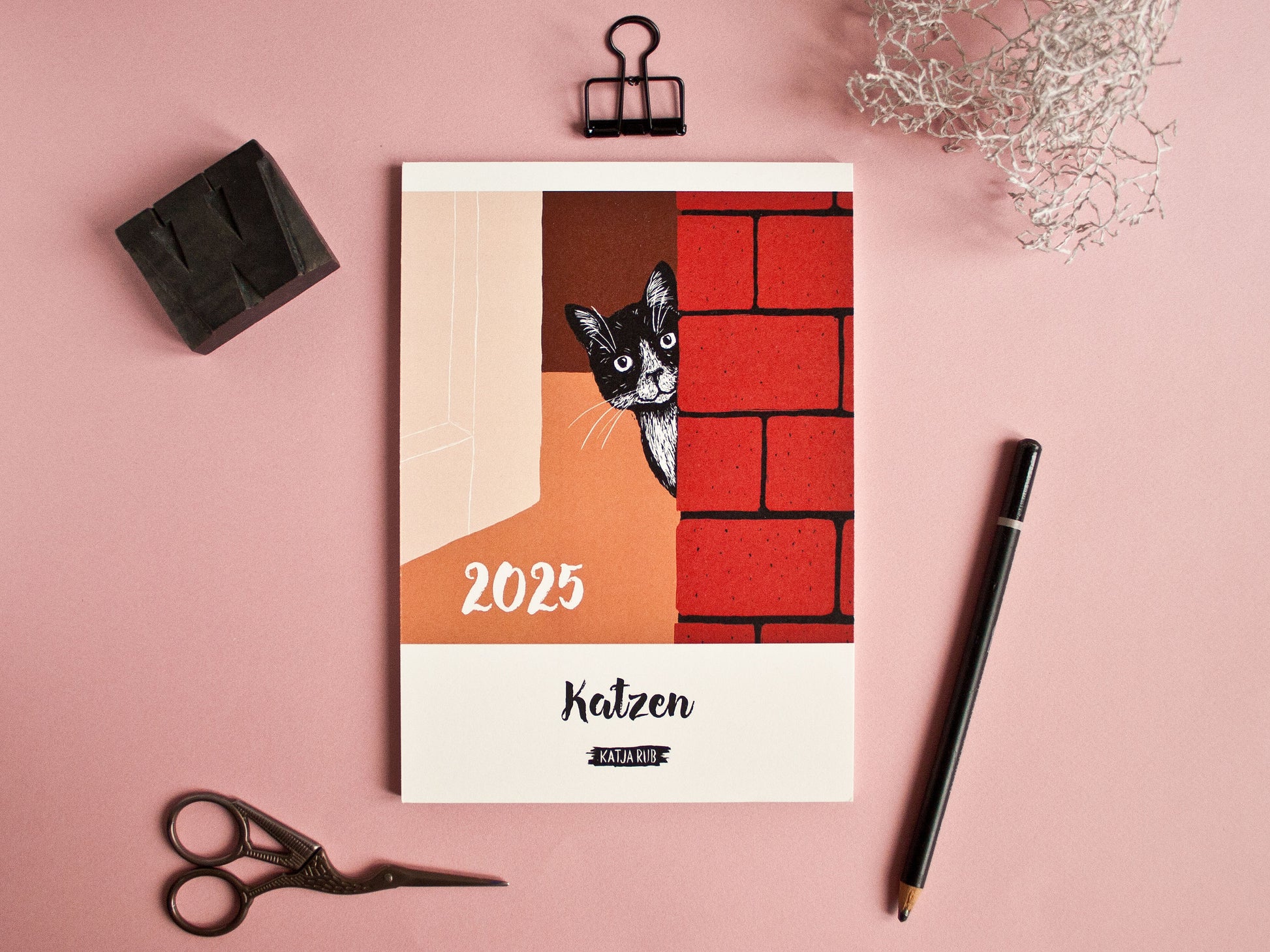 Katzen Kalender 2025