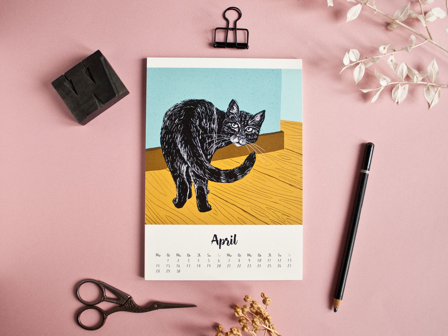 Katzen Kalender 2025