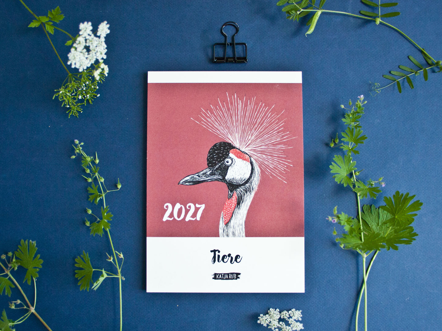 Tierkalender 2027 im A5 Format