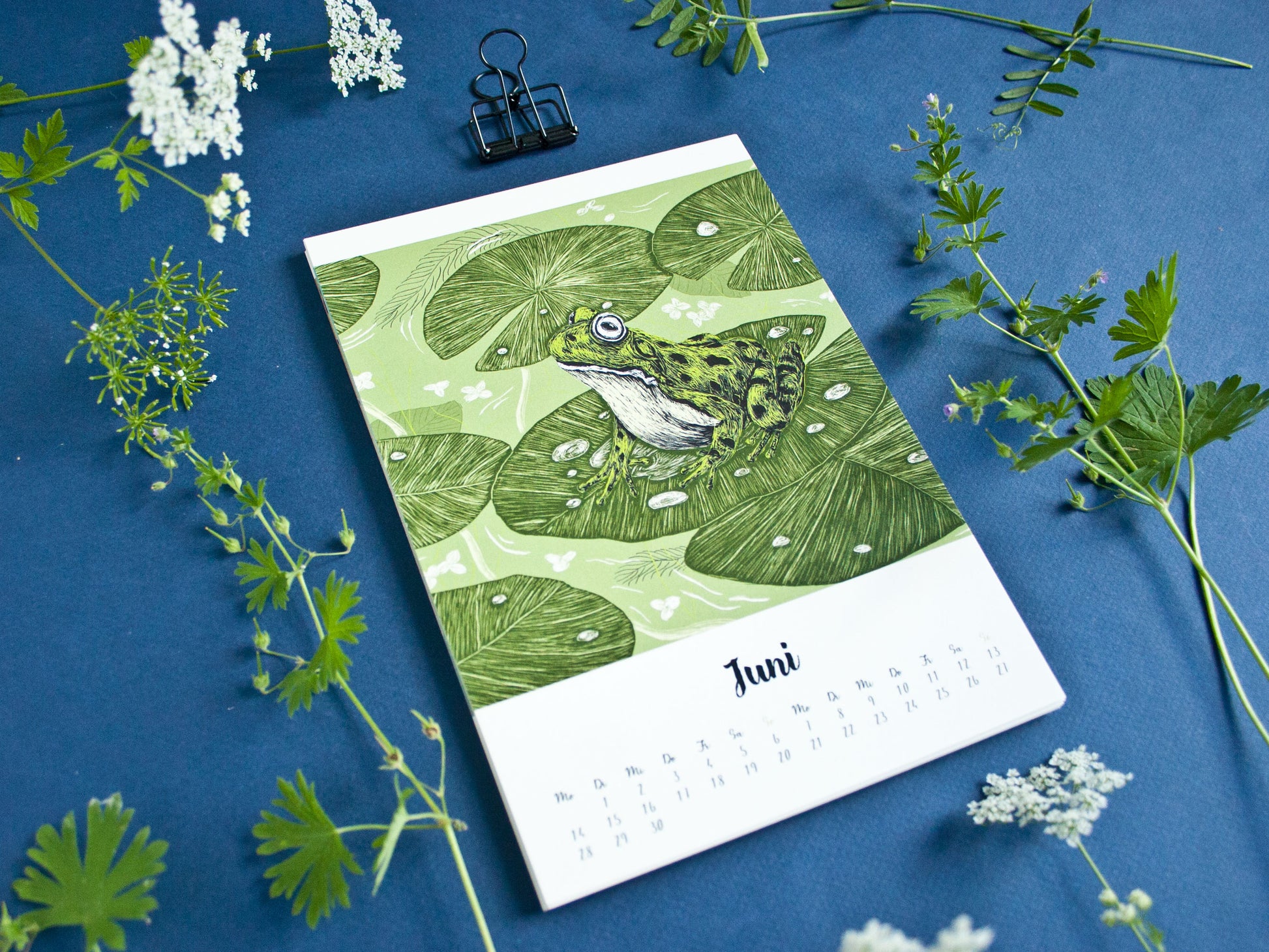 Tierkalender 2027 im A5 Format