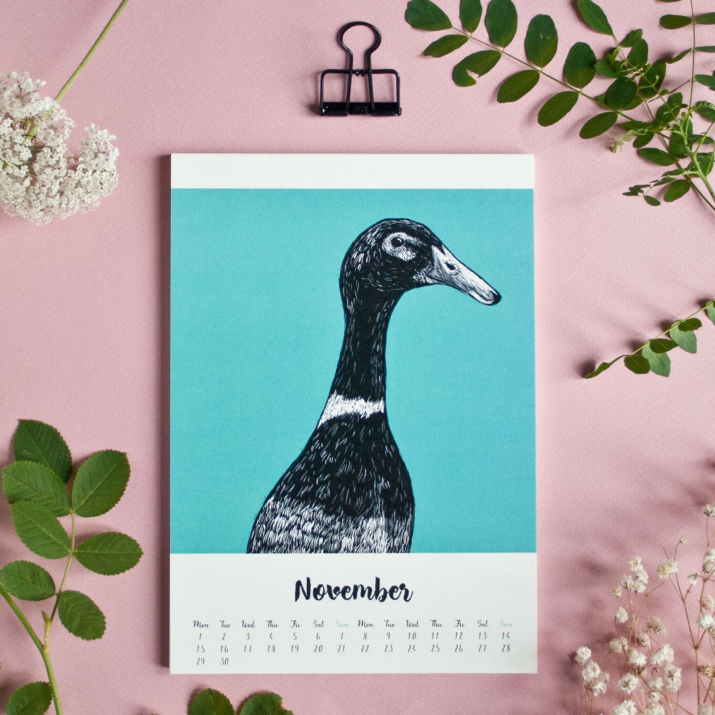 Tierkalender 2027 im A5 Format