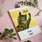 Katzen Kalender 2027 im A5 Format (englisches Kalendarium)