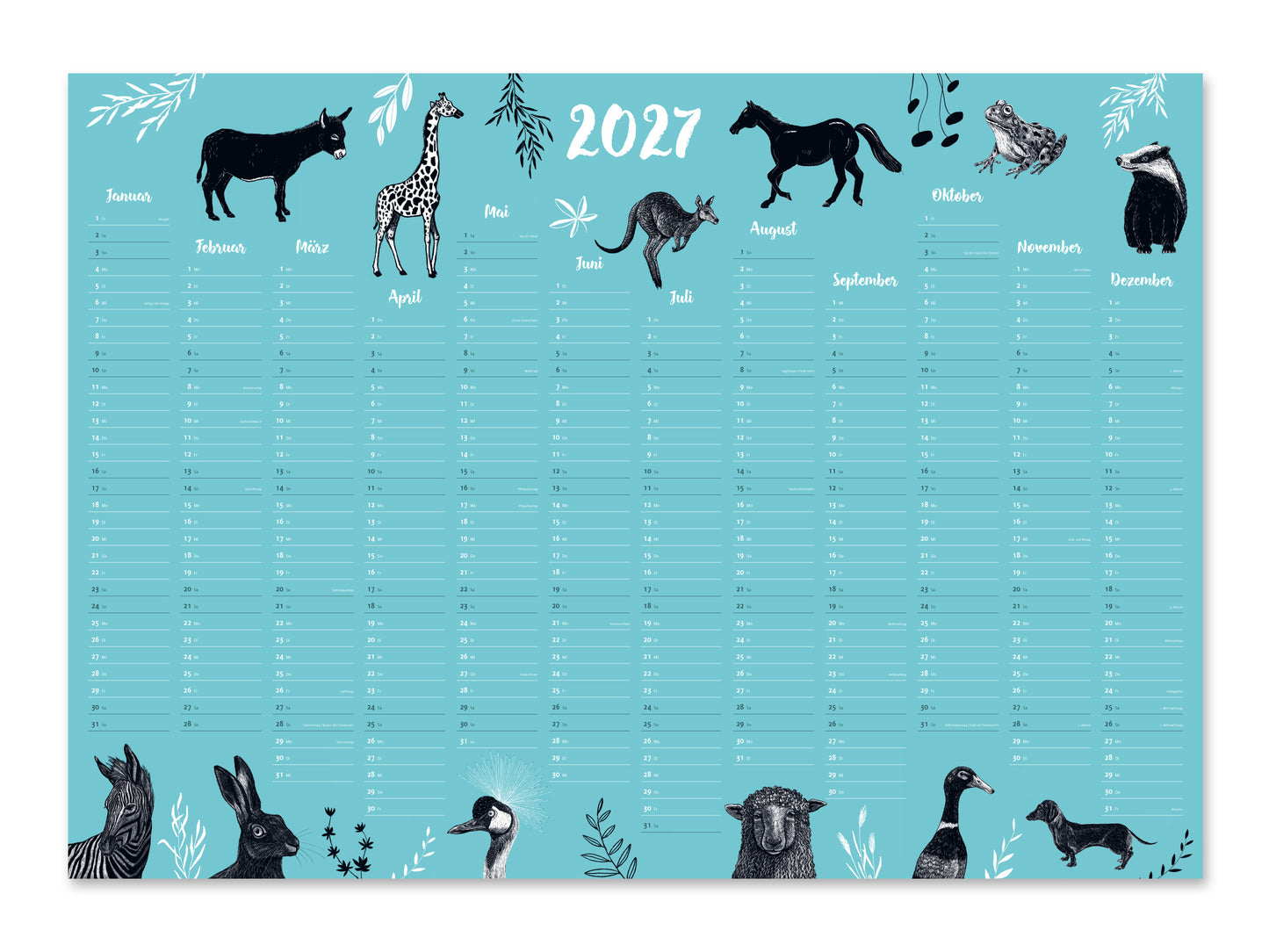Wandkalender A1