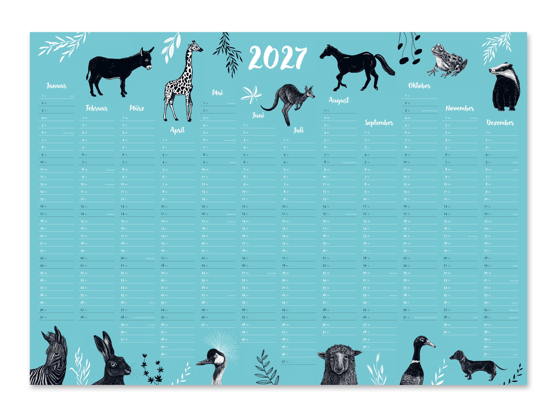 Wandkalender A1