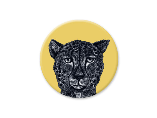 Runder Magnet Gepard