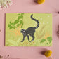 Lemur Postkarte im A6 Format
