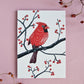Postkarte A6 Kardinal