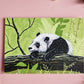 Postkarte Panda im A6 Format