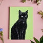 Postkarte Katze, A6
