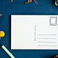 Rückseite Postkarte Katze A6