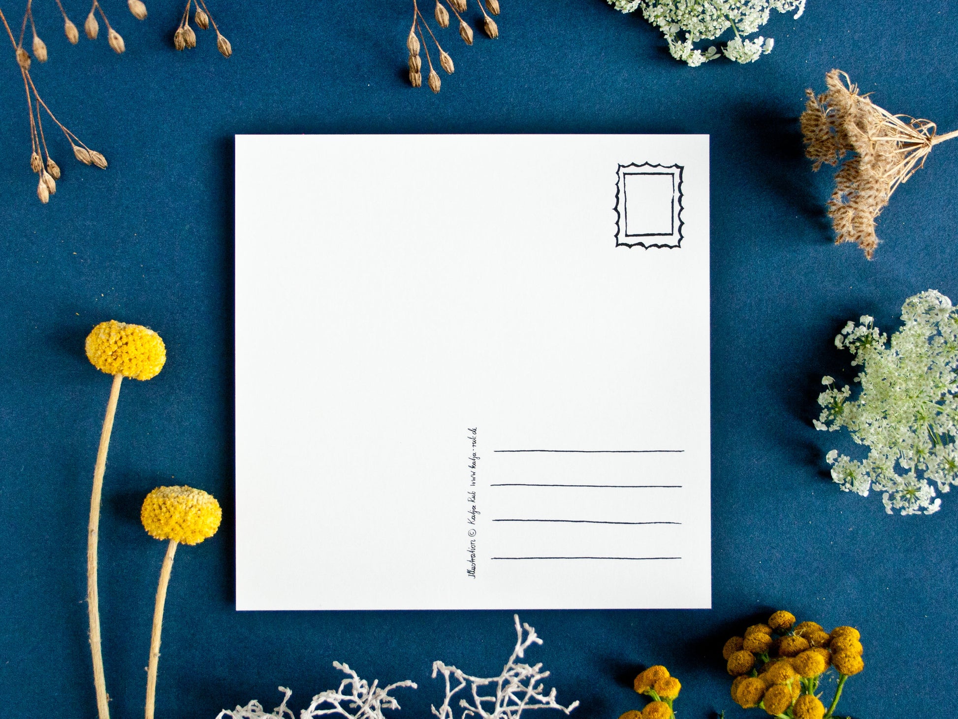 Postkarte Rückseite