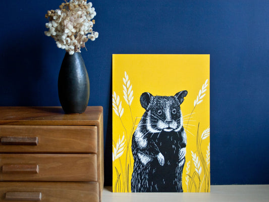 Poster Hamster A4