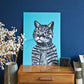 A4 Poster Katze