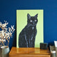 Poster Katze im A4 Format