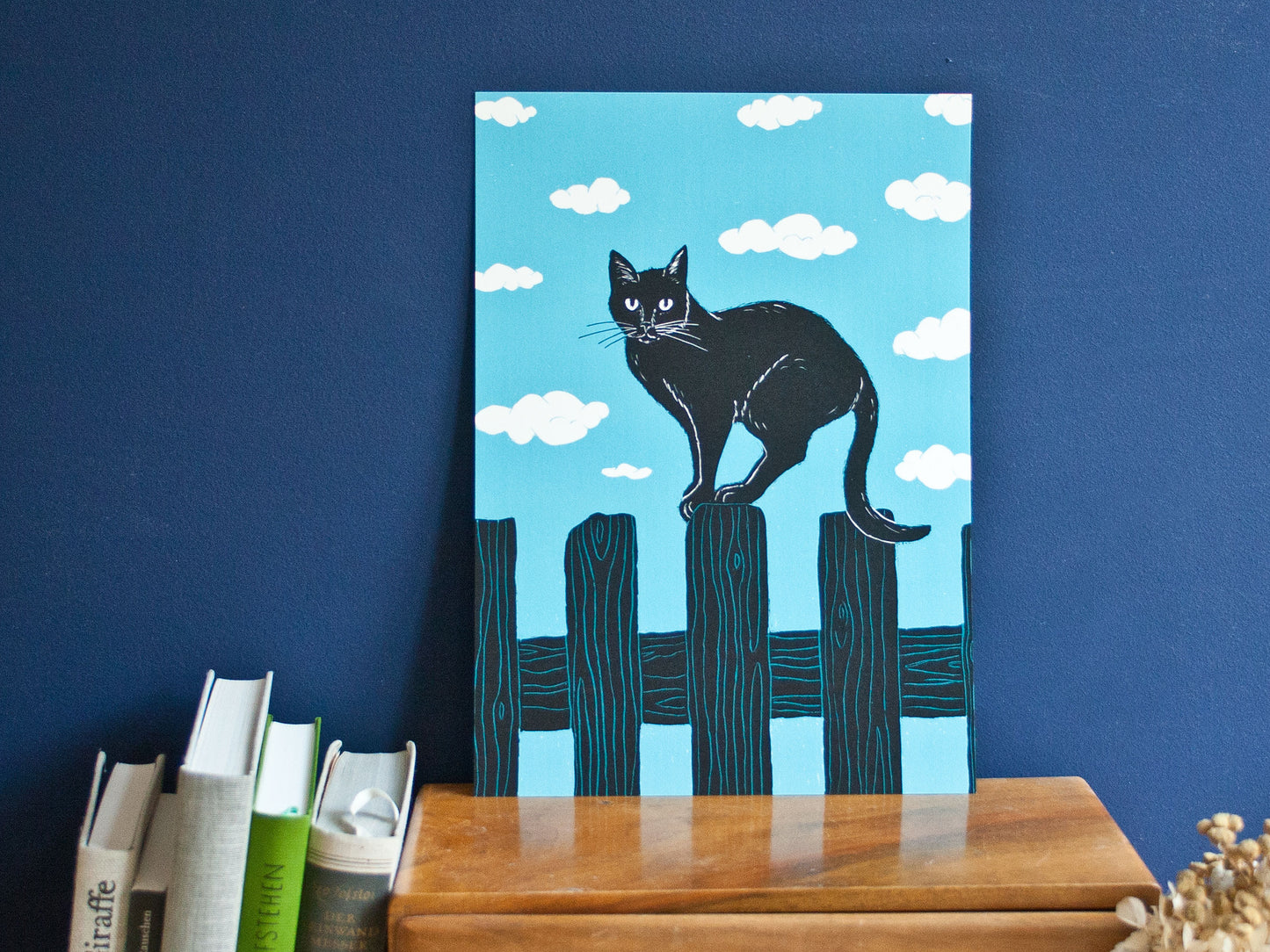 Poster Katze im A4 Format