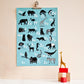 ABC Poster Tiere