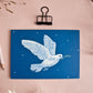 Postkarte A6 Taube
