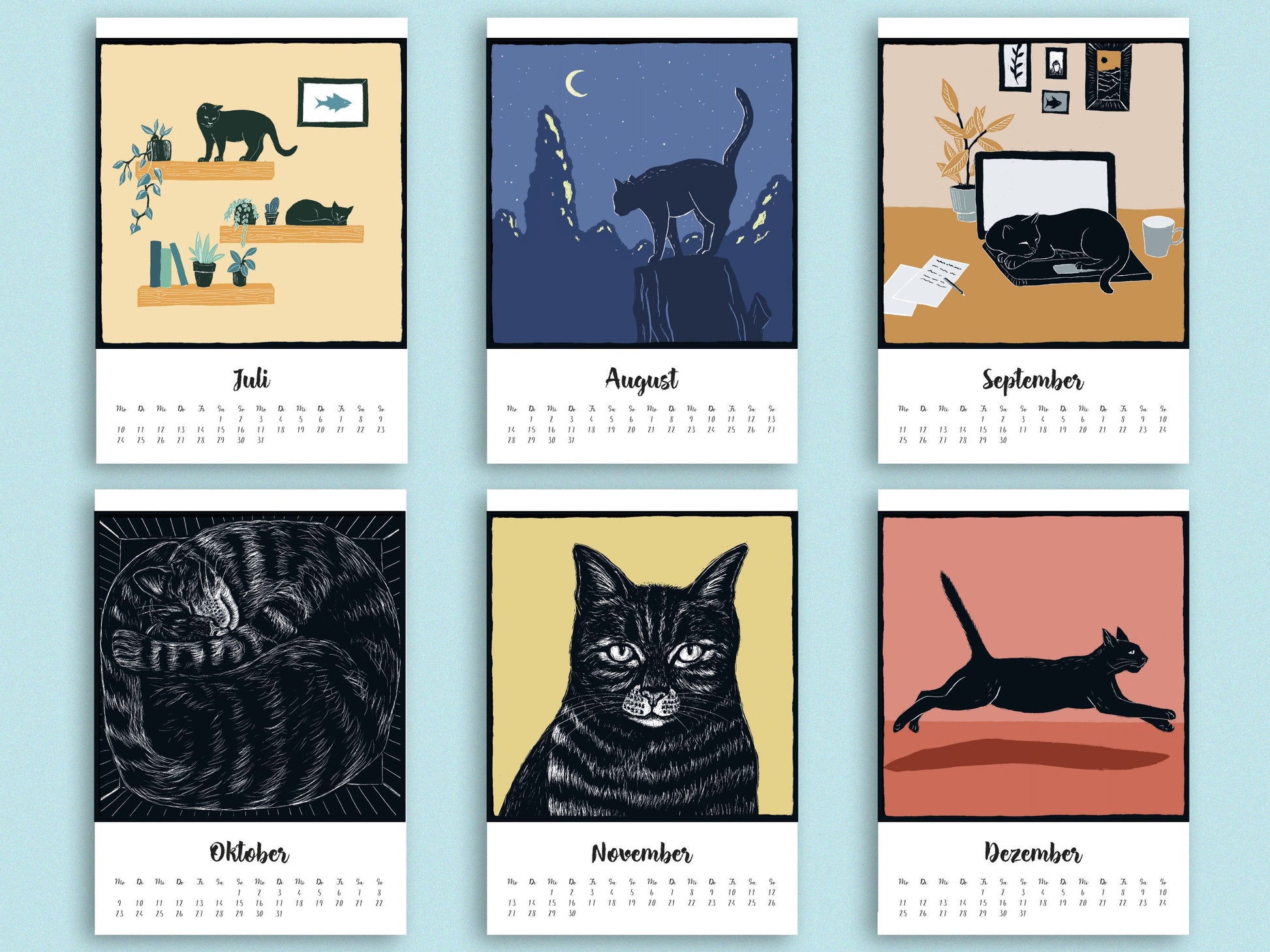 Katzen Kalender 2023 